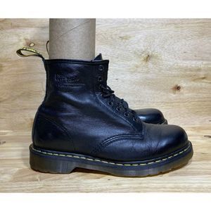 Dr Martens 1460 Black Soft Leather Combat Boot US Womens 11 / Men’s 10 Air Wair